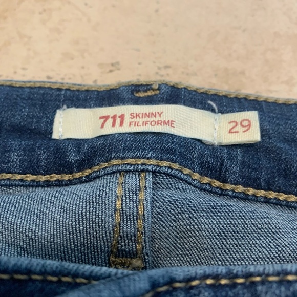 Levi's 711 Skinny Jeans - W29 L30 - Picture 3 of 9